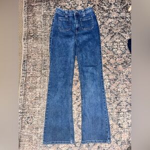 RSQ Dark Blue Flare Women's Jeans